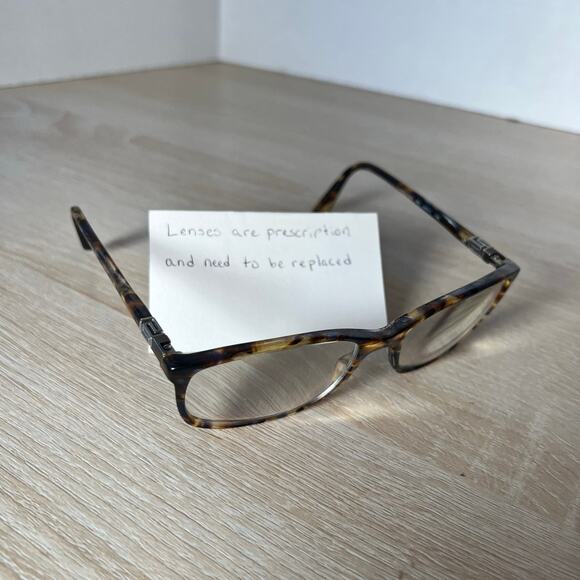 Versace Mod.3163 992 Eyeglasses Brown Marble PARTS ONLY 54-17-140 - Picture 1 of 10